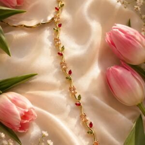 Anti Tarnish Tulip Bracelates