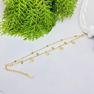 Double layer Anti Tarnish Chain Bracelates