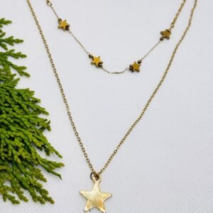 Anti Tarnish Double layer Necklace