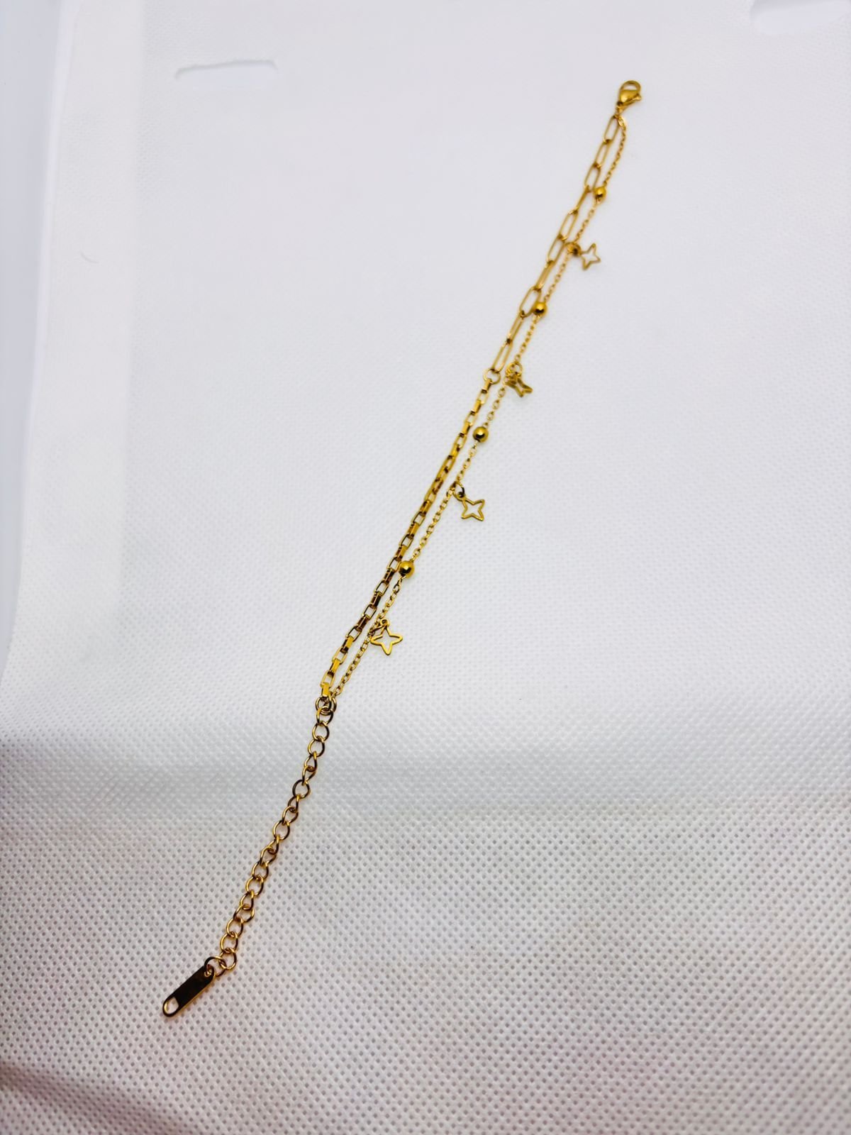 Double Layer Anti Tarnish Chain bracelates - Image 2