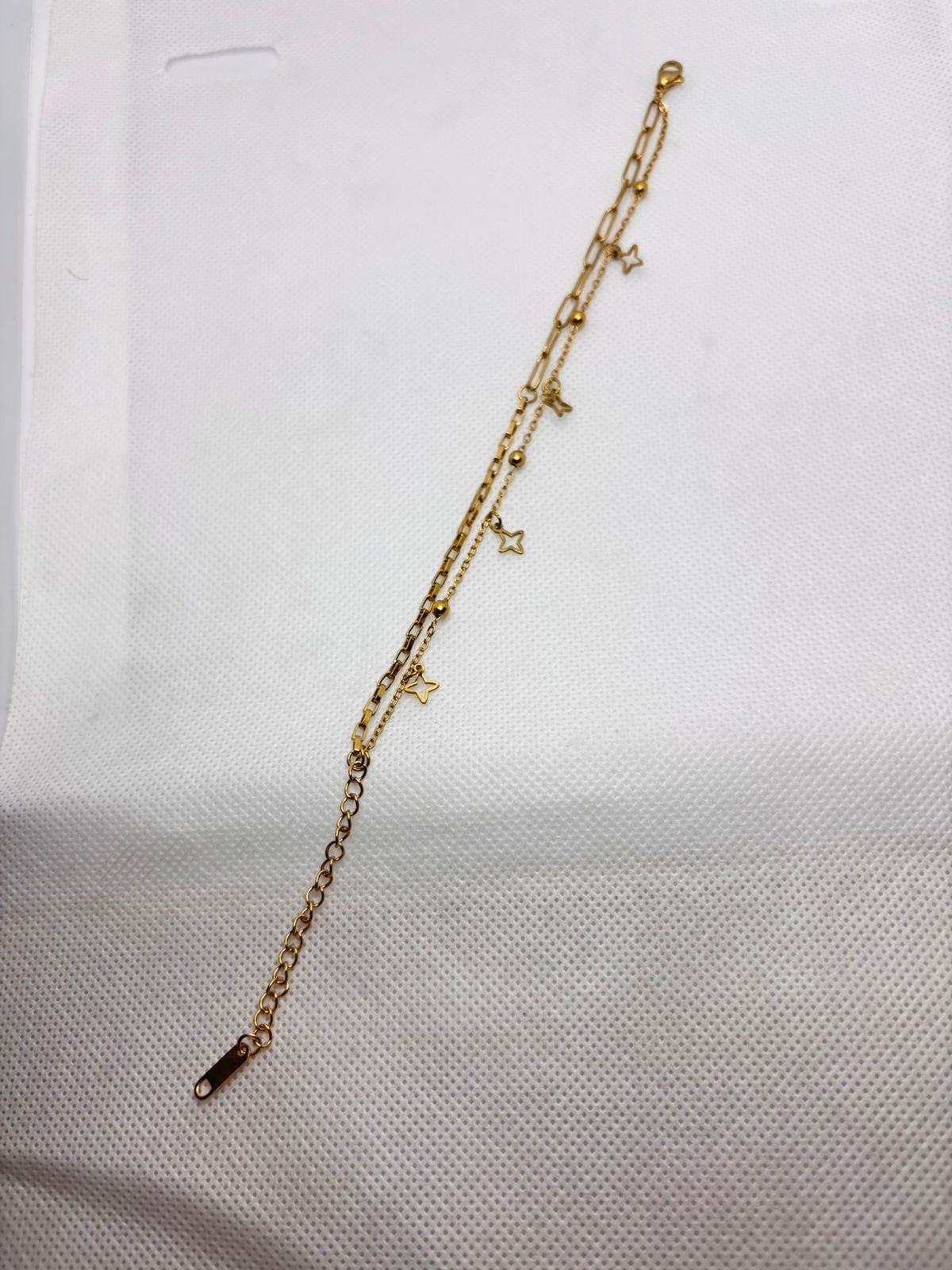 Double Layer Anti Tarnish Chain bracelates - Image 3