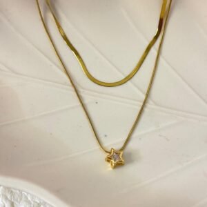 Double Layer Anti Tarnish Necklace