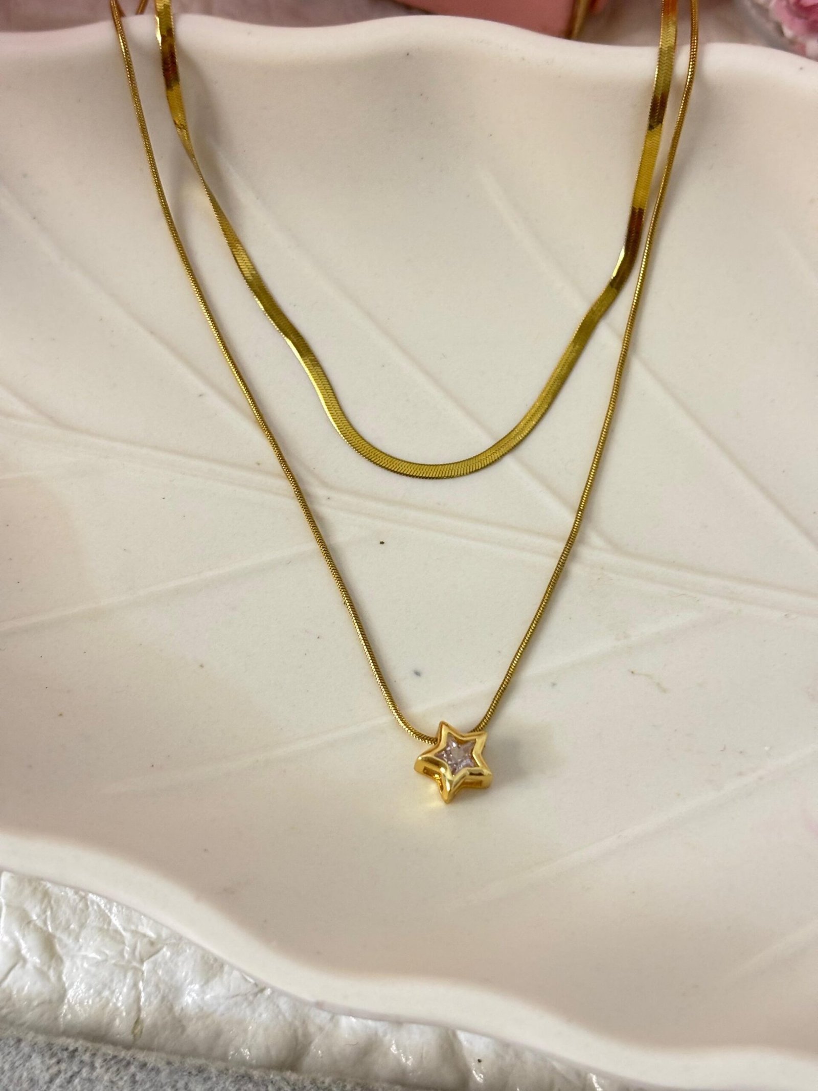 Double Layer Anti Tarnish Necklace