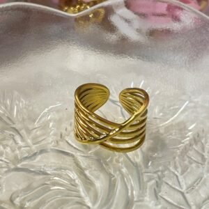 Adjustable Anti Tarnish Rings