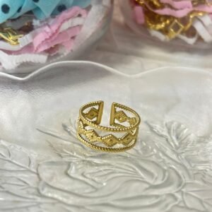 Adjustable Anti Tarnish Rings