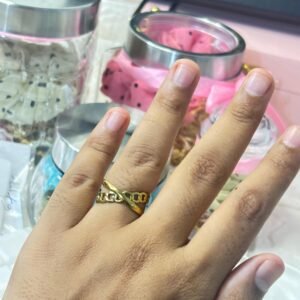 Adjustable Anti Tarnish Rings