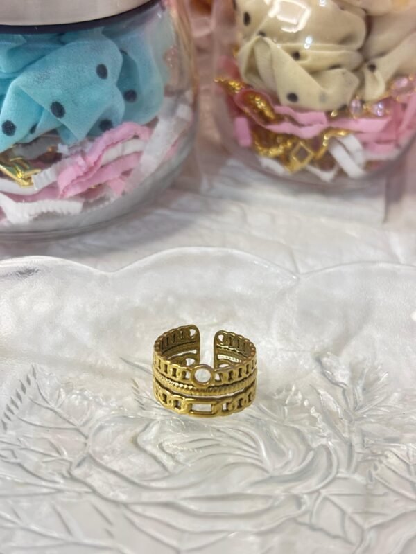 Adjustable Anti Tarnish Rings