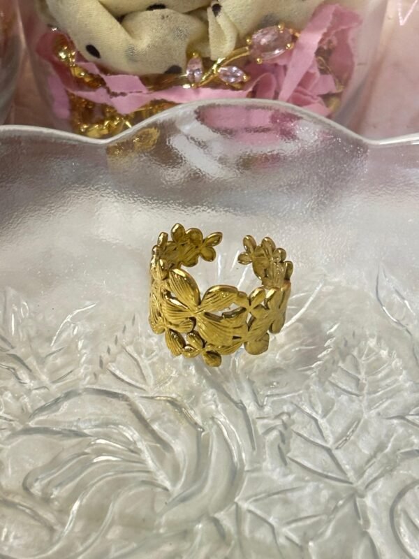 Adjustable Anti Tarnish Rings