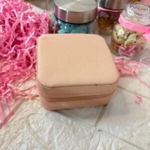 Small Jewellery Organiser Box - Baby Pink