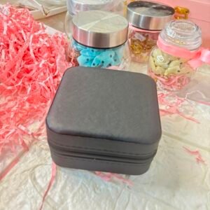 Small Jewellery Organiser Box - Black